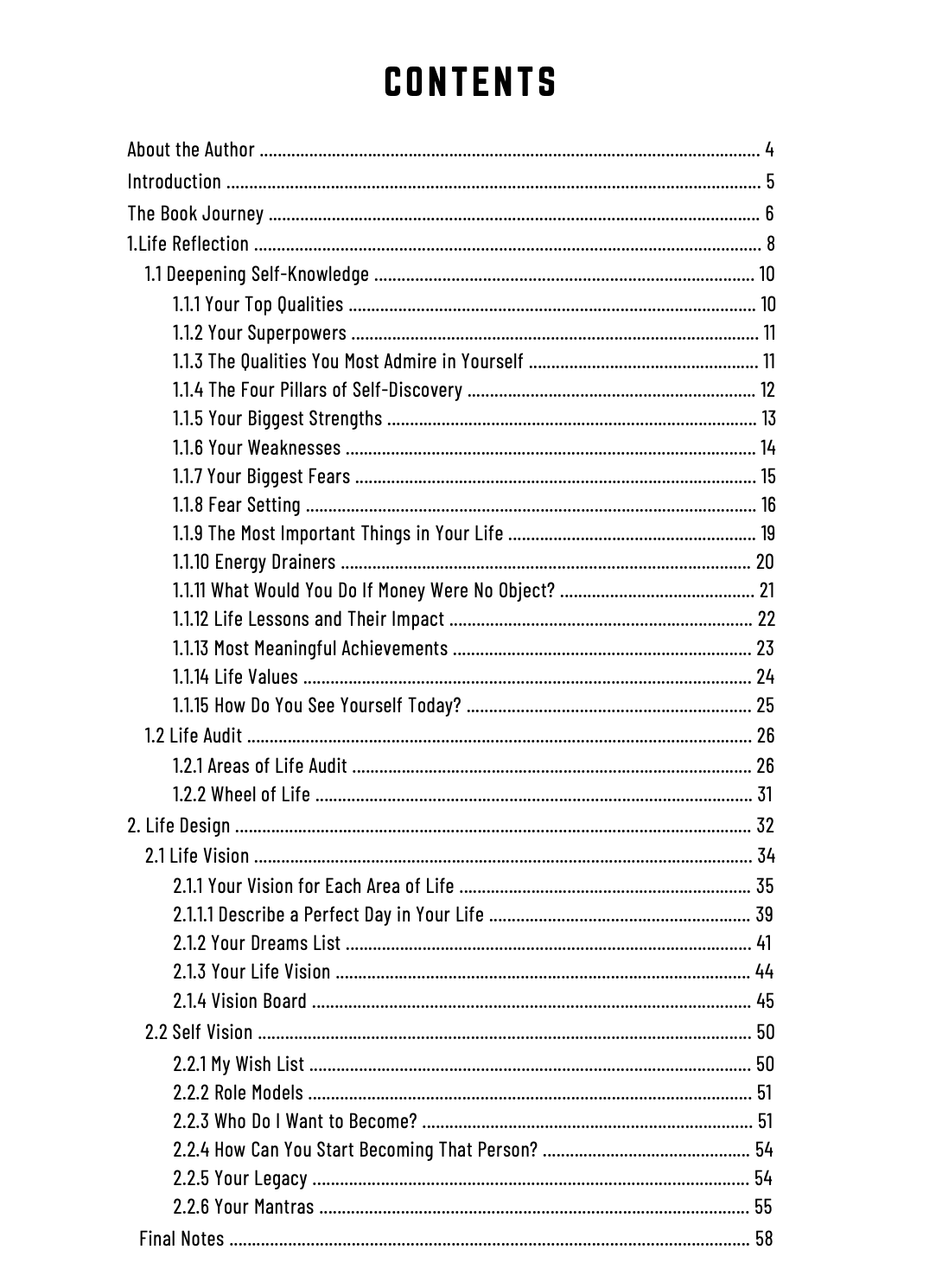 The Book of Life - Workbook