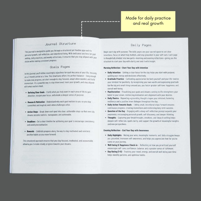 The Book of Life Journal - Life Design Edition