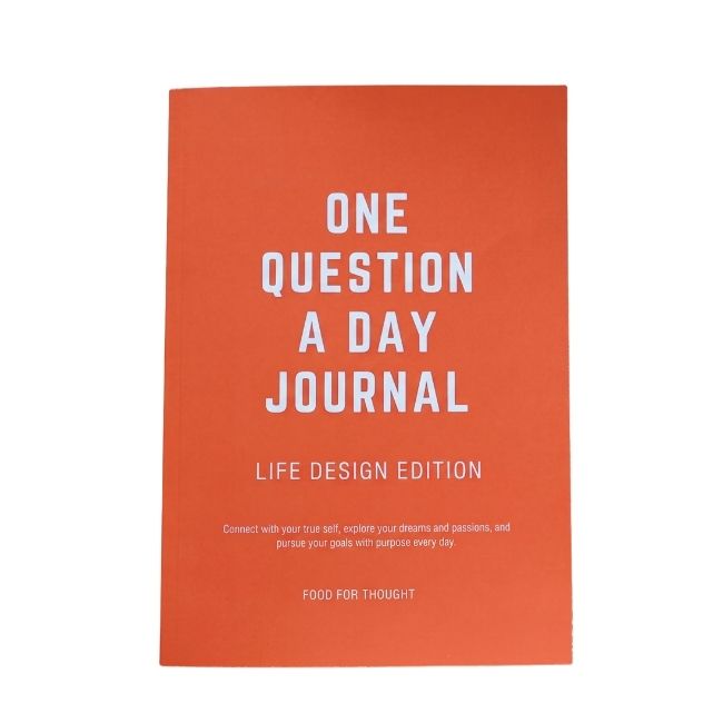 One Question a Day Journal/Diary - Life Design Edition