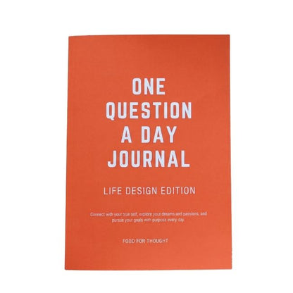 One Question a Day Journal/Diary - Life Design Edition