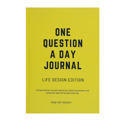 One Question a Day Journal/Diary - Life Design Edition