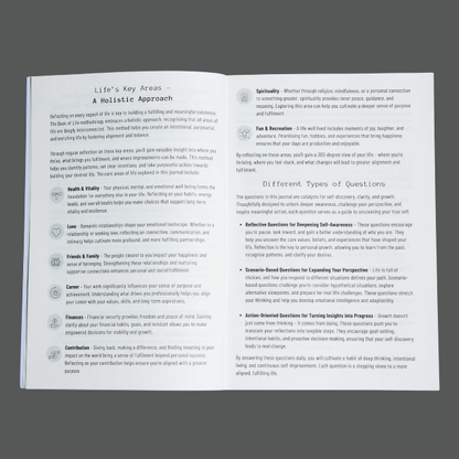 One Question a Day Journal/Diary - Life Design Edition