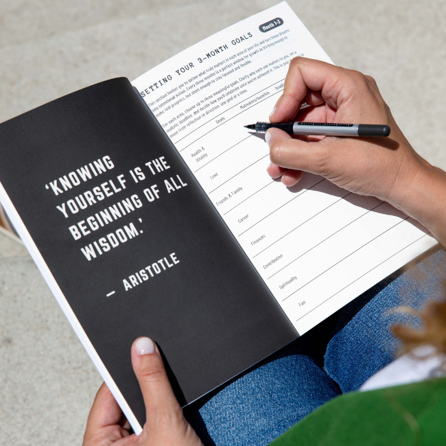 One Question a Day Journal/Diary - Life Reflection Edition